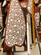MONTURA CHARRA CON PITA FINA. CON HERREJE COMPLETE DE ACERO INOXIDABLE. Y FUESTE DE ACERO INOXIDABLE