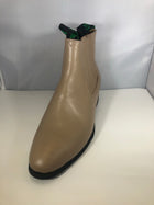 BOTINE CHARRO LA BARCA DE SUELA DE HULE.   MEXICAN ANKLE BOOTS WITH A RUBBER OUTSOLE , HerraduraDeOro - HerraduraDeOro