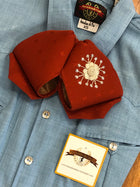 CAMISOLOA CHARRA COLOR AZUL. BLUE COLOR CHARRO SHIRT , HerraduraDeOro - HerraduraDeOro