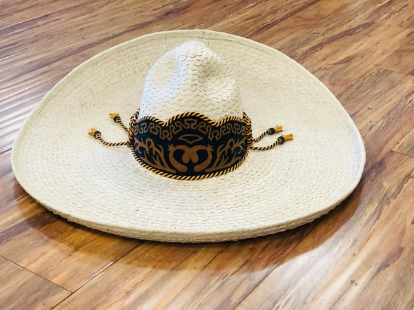 SOMBRERO DE CHARRO SOYATE DE PINA DE ADULTO