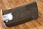 Classic Equine Blended Horse Saddle Pad Felt Fleece , HerraduraDeOro - HerraduraDeOro