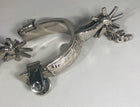 Espuelas Charras finas De Nňio. Handmade Stainless Steel Spurs , HerraduraDeOro - HerraduraDeOro