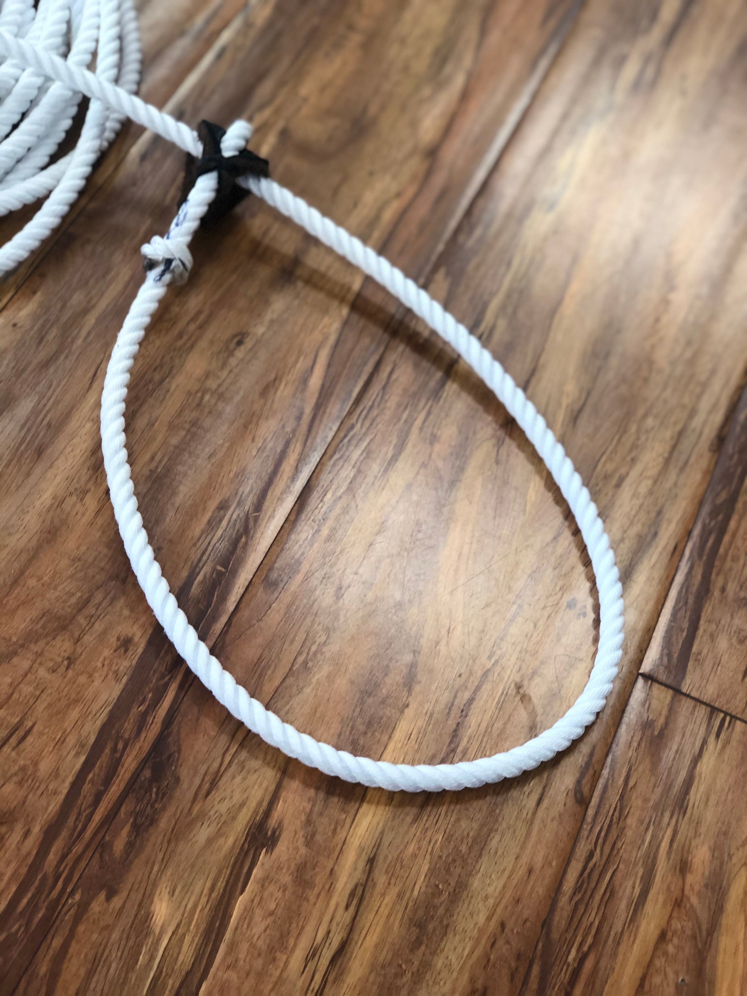 Soga Para Florear . 30FT. ALL WHITE TRICK ROPING ROPE