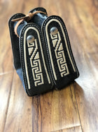 ESTRIBOS CHARROS CON PITA. CHARRO STIRRUPS WITH PITA WORK , HerraduraDeOro - HerraduraDeOro