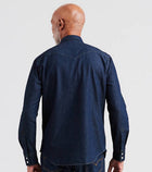 CAMISA VAQUERA LEVIS AZUL. LEVIS BARSTOW WESTERN SHIRT. , HerraduraDeOro - HerraduraDeOro