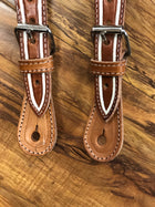 CORRENONES DE PITA CHARROS. PITA CHARRO SPUR STRAPS , HerraduraDeOro - HerraduraDeOro