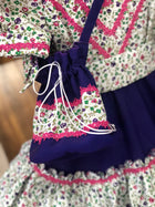 VESTIDO DE ESCARAMUZA DE NINA. ESCARAMUZA DRESS 3-4 YEAR OLD , HerraduraDeOro - HerraduraDeOro
