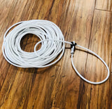 Soga Para Florear .60FT. ALL WHITE TRICK ROPING ROPE