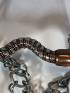 FRENO CHARRO DE ACERO CON COBRE , HerraduraDeOro - HerraduraDeOro