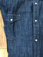 CAMISA VAQUERA LEVIS AZUL. LEVIS BARSTOW WESTERN SHIRT. , HerraduraDeOro - HerraduraDeOro