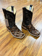 ANDERSON BEAN MENS CHOCOLATE BIG BASS BOOTS