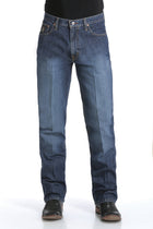 CINCH MEN'S JEANS MB90633002. MEN'S LOOSE FIT BLACK LABEL - DARK STONEWASH